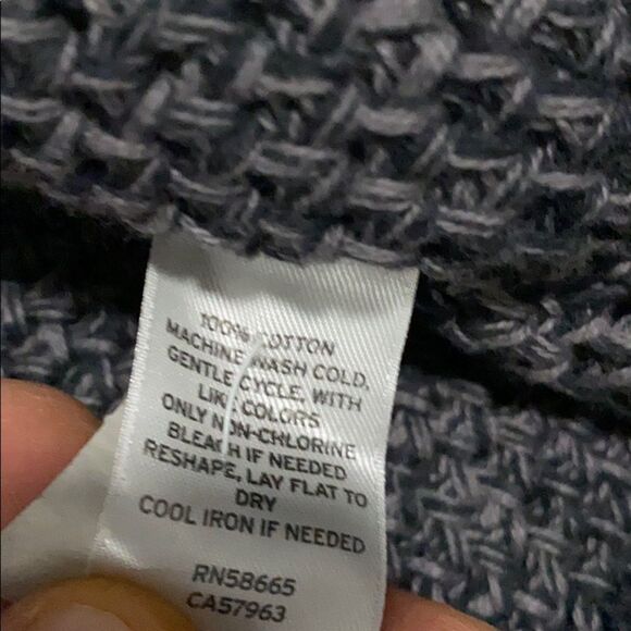The Rail Cotton sweater grey black size M in EUC - Picture 5 of 6